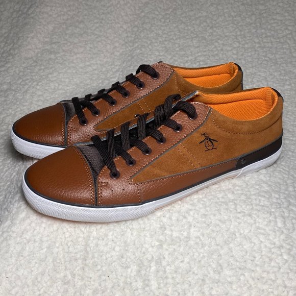 Original Penguin Other - Original Penguin Leather Low-Top Sneaker Sz 10.5D
